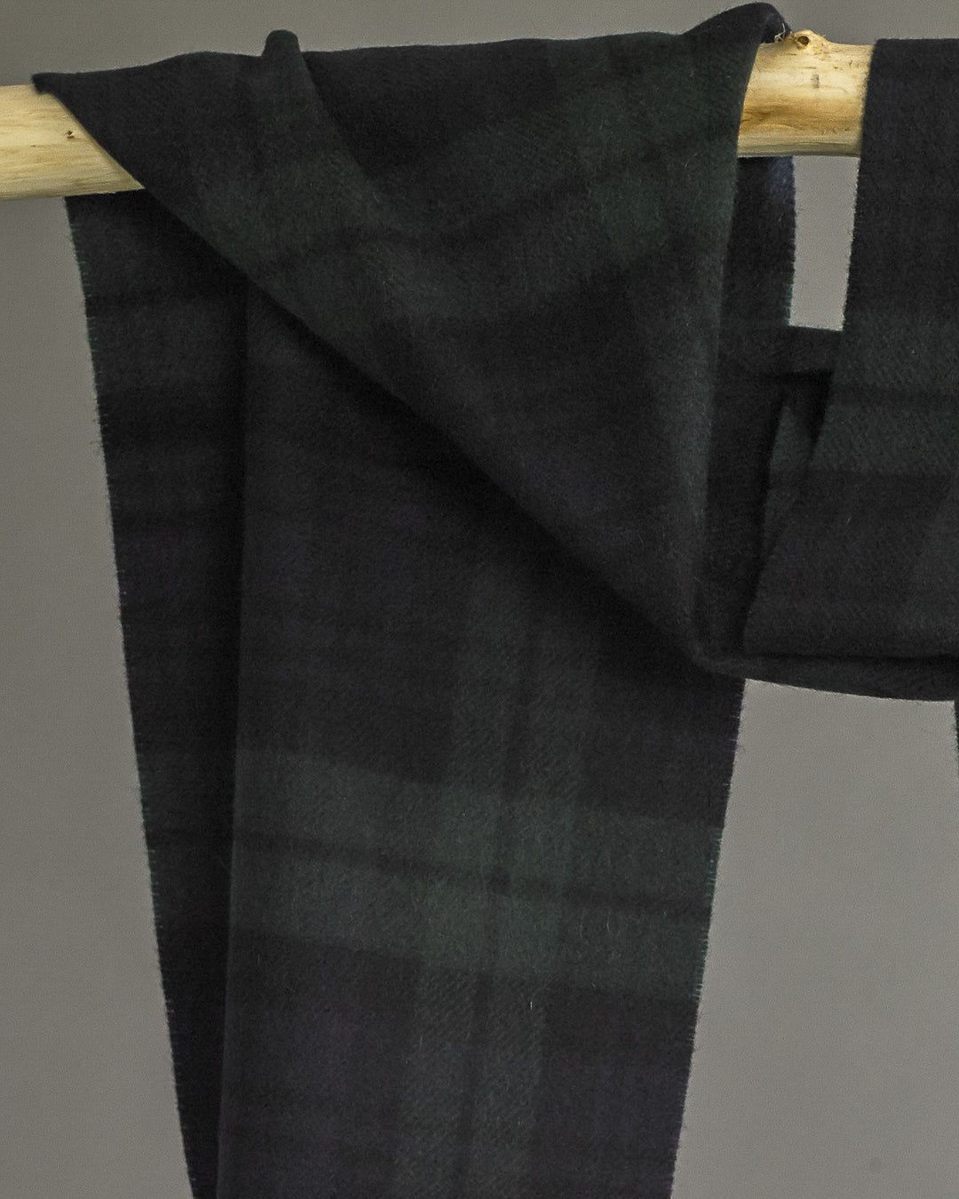 Black Watch Tartan Cashmere Scarf