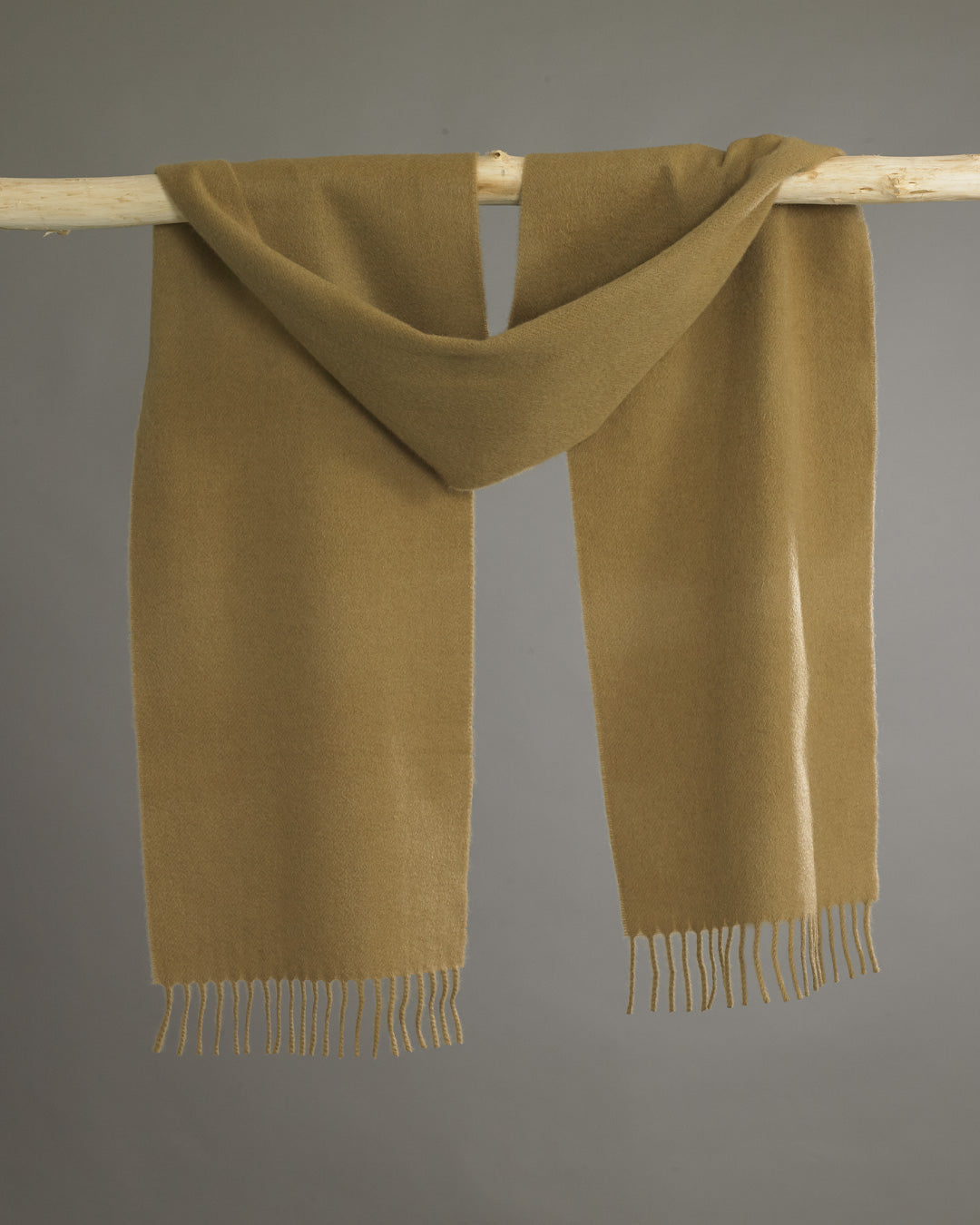 Camel Cashmere Scarf