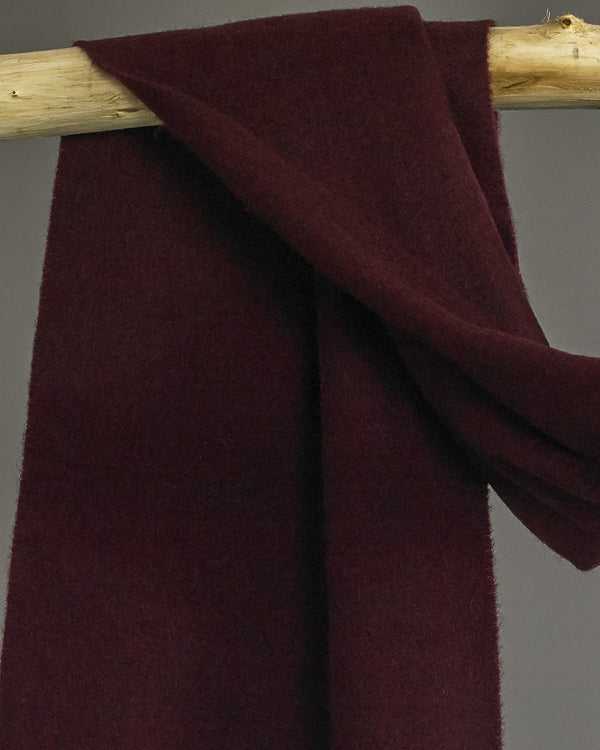 Burgundy Red Cashmere Scarf