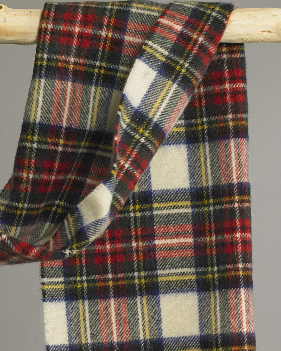 Dress Stewart Tartan Cashmere Scarf Red