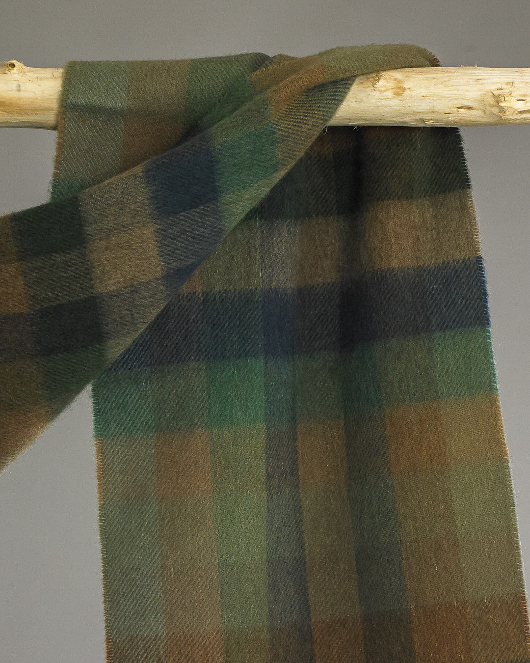 Blue x Green X Beige House Check Cashmere Scarf - 3 for £199