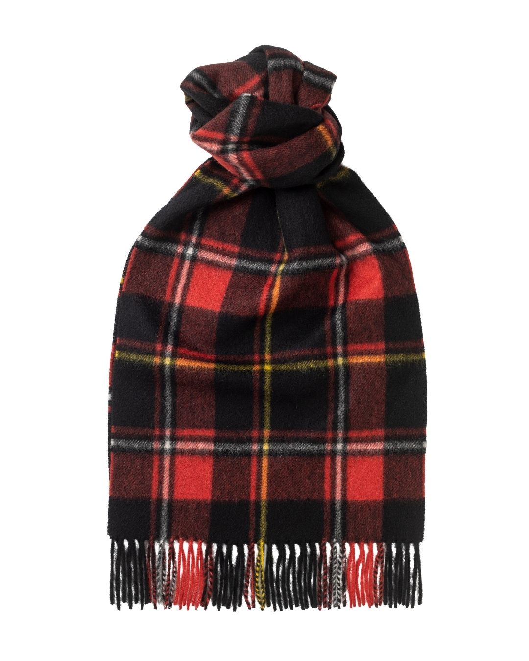 Joshua Ellis - Modern Tartan & Plaid Cashmere Scarf Heptonstall