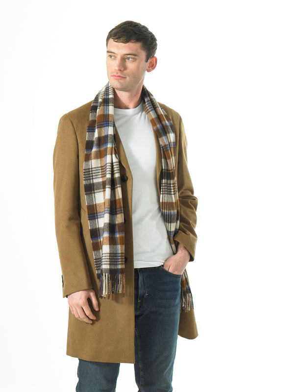 Joshua Ellis - Modern Tartan & Plaid Cashmere Scarf Ribblehead