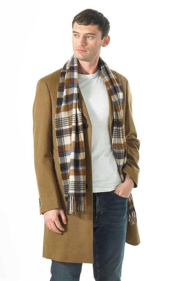 Joshua Ellis - Modern Tartan & Plaid Cashmere Scarf Ribblehead