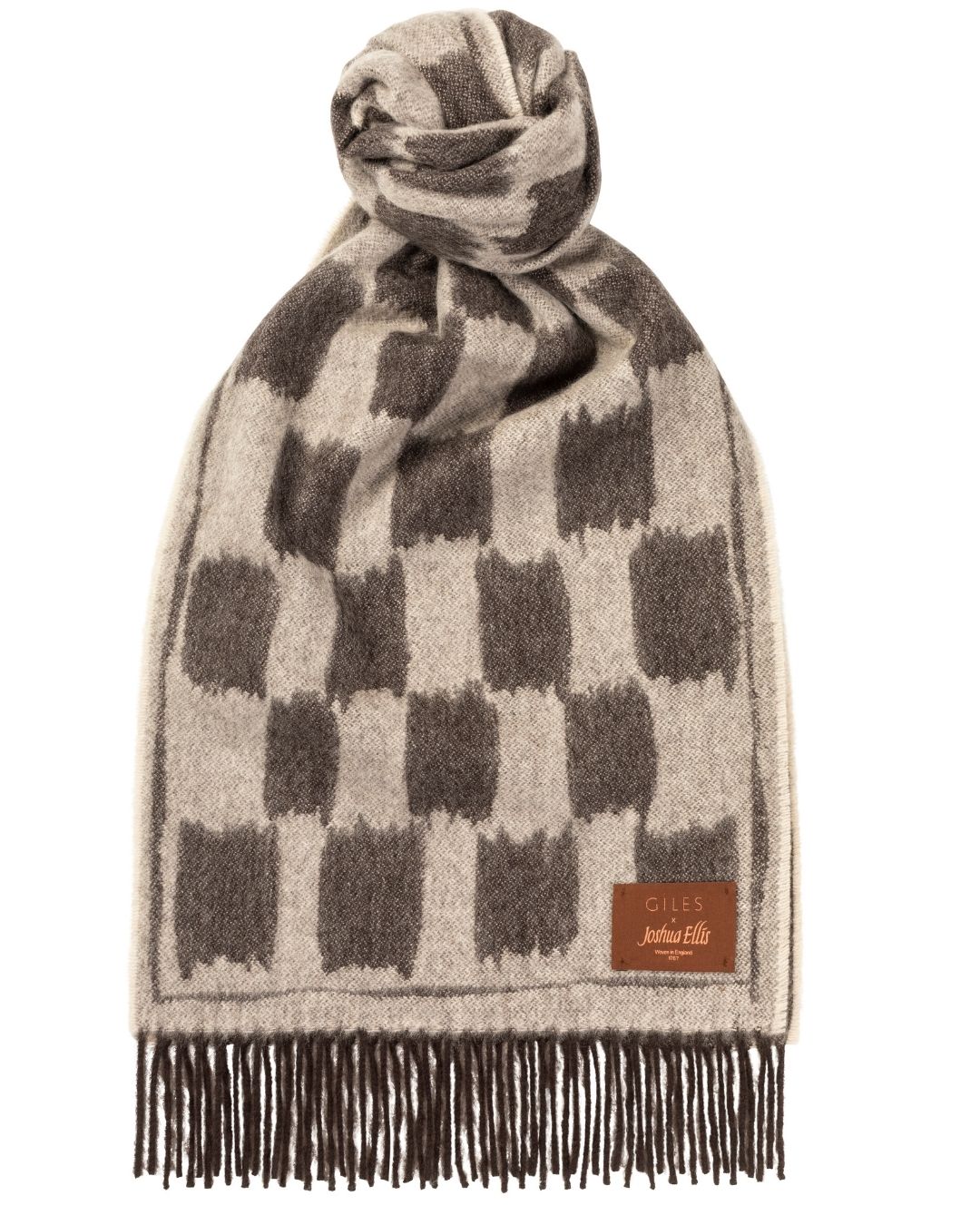 Joshua Ellis - Tudor Wall Cashmere Scarf Sage