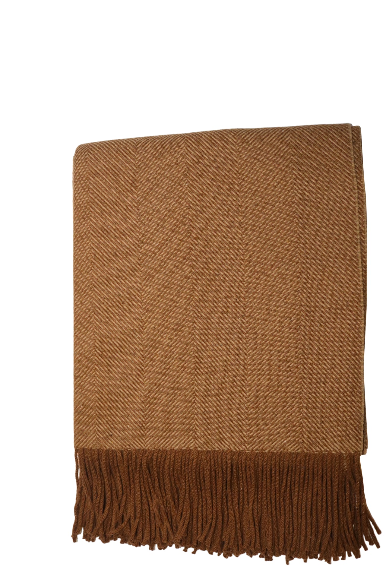 Lanton Lambswool Blanket Gold