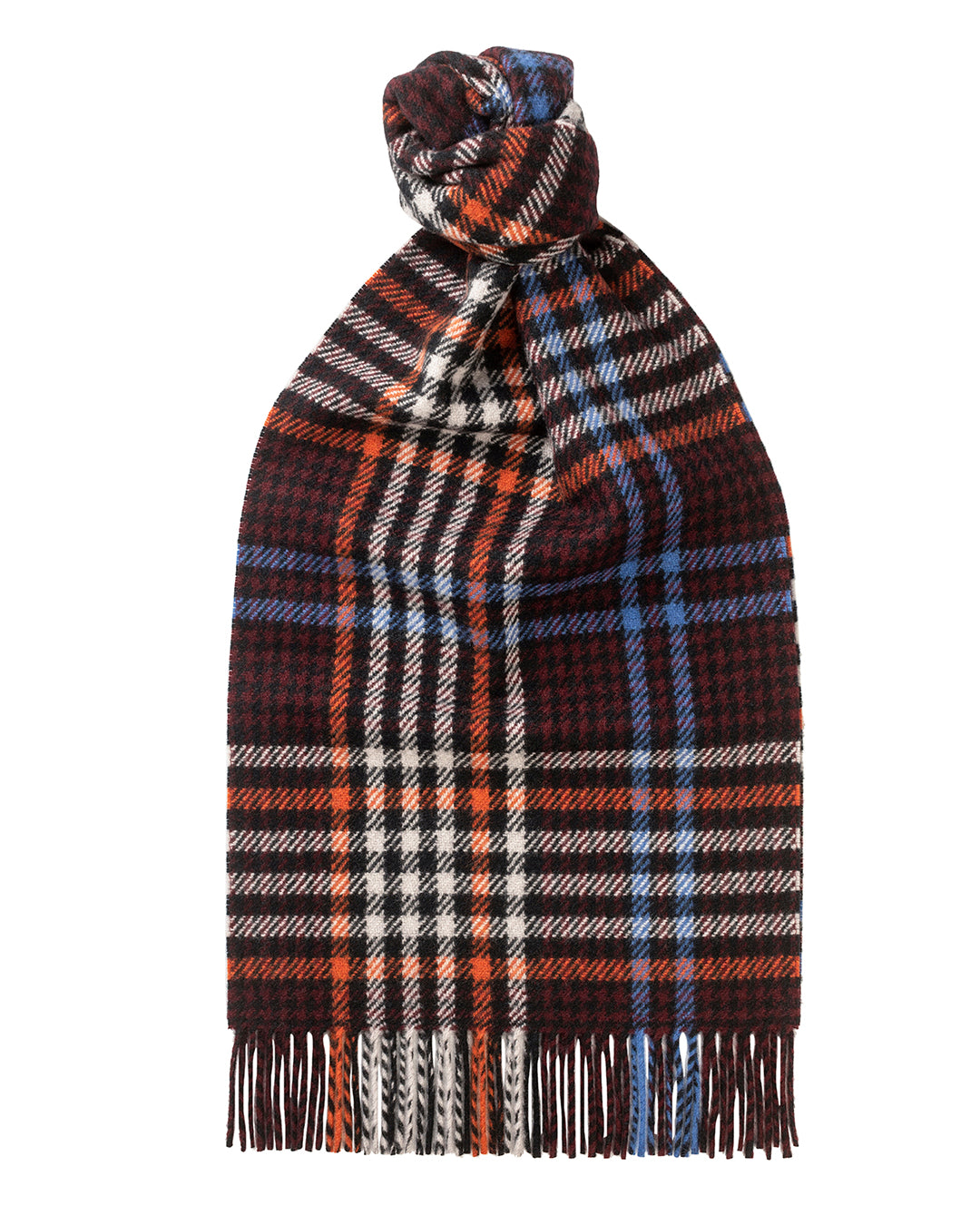 Joshua Ellis - Vintage Collection Cashmere Scarf Crimson