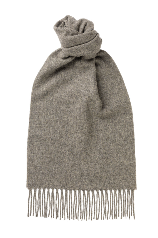 Grey lambswool Scarf product image