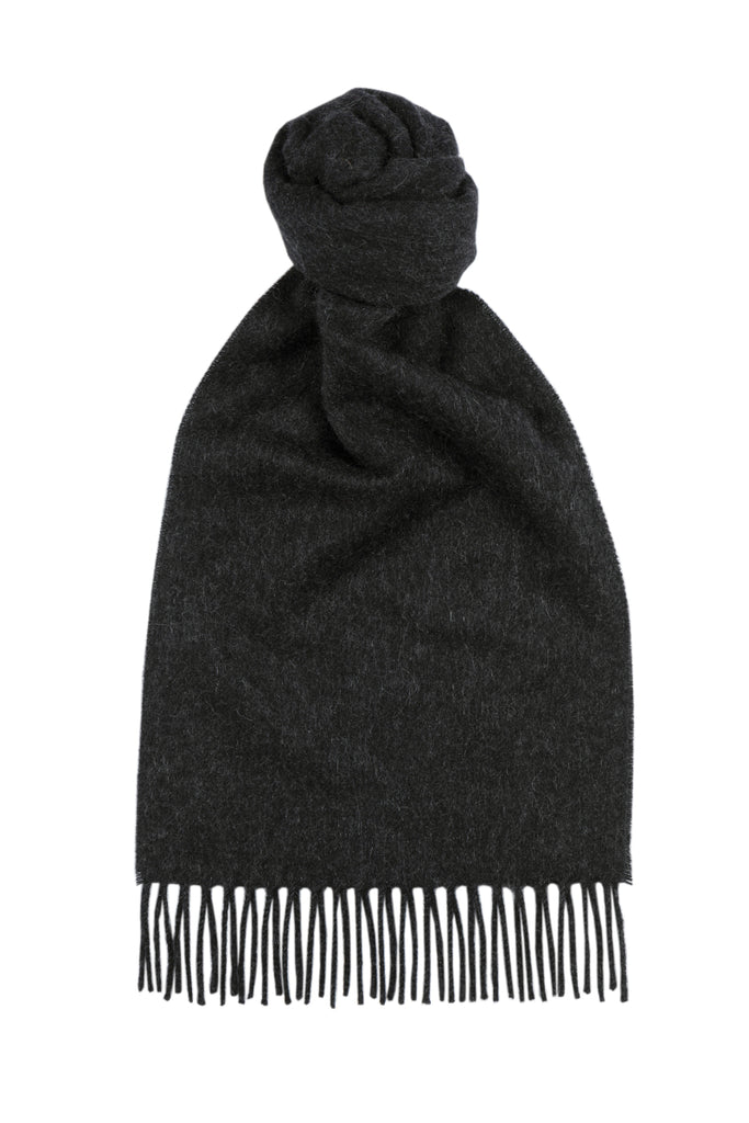 Charcoal Grey Cashmere Scarf product image