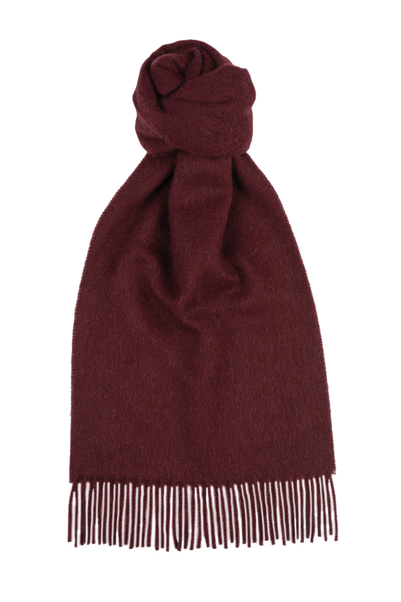 Burgundy Cashmere Scarf product image